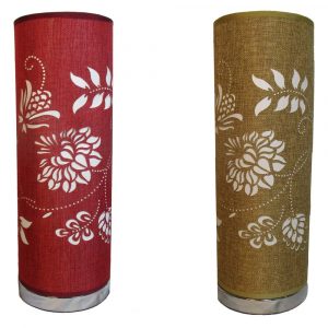 آباژور رومیزی طرح استوانه ای