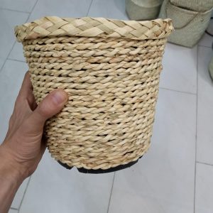 گلدان حصیری مدل پیچ - تصویر 5