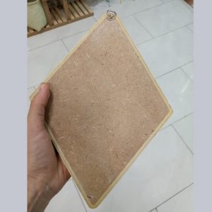 آینه دکوراتیو لوزی و پروانه - تصویر 4