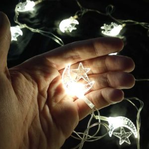 ریسه ال ای دی(LED)ماه و ستاره 4 متری - تصویر 2