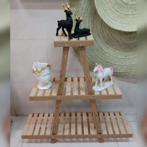 استند گلدان هرمی 3 طبقه - تصویر 2