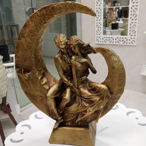 مجسمه دکوری ماه سوار - تصویر 8