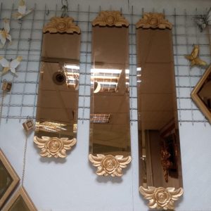 آینه سه تکه برنزی