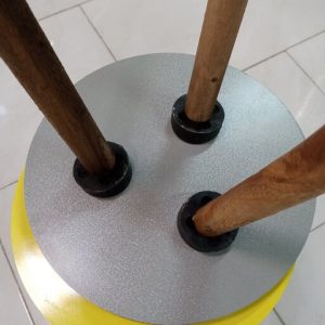 سه پایه گلدان روکش دار رنگی - تصویر 3
